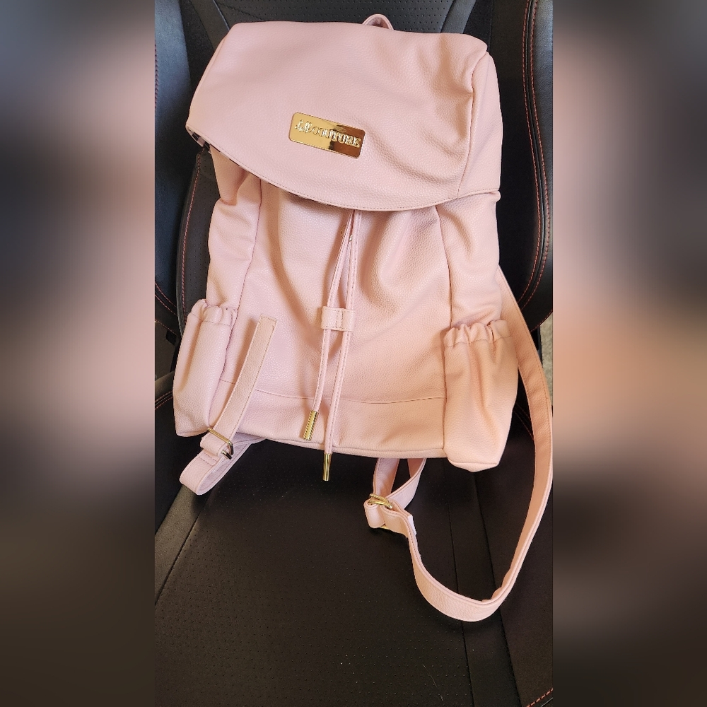 Chalk Couture Pink/Blush Backpack. See Pics With Smudges On Back Of Backpack.